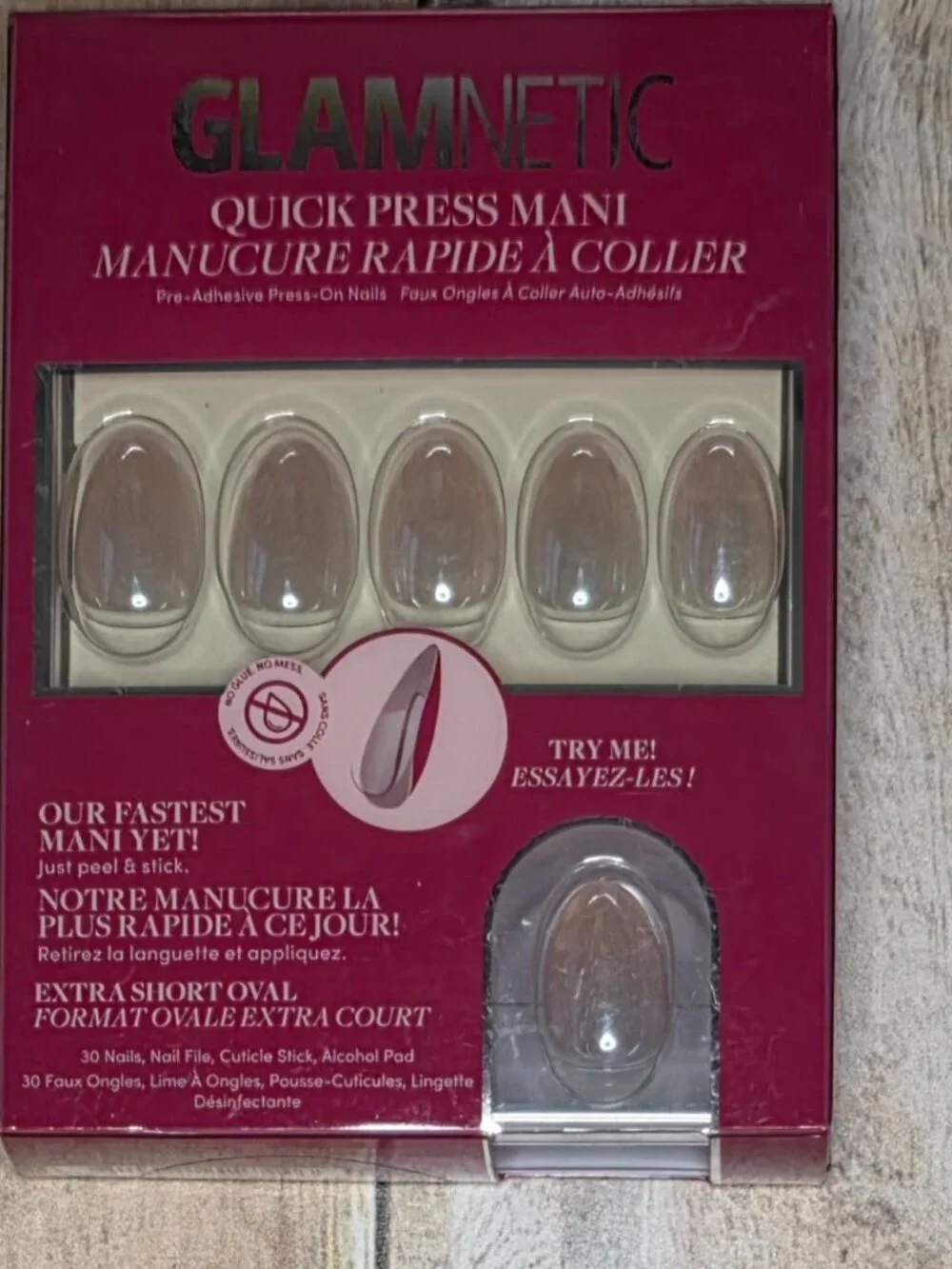 5 sets BNIB Glamnetic Press On Nails - SEE DETAILS